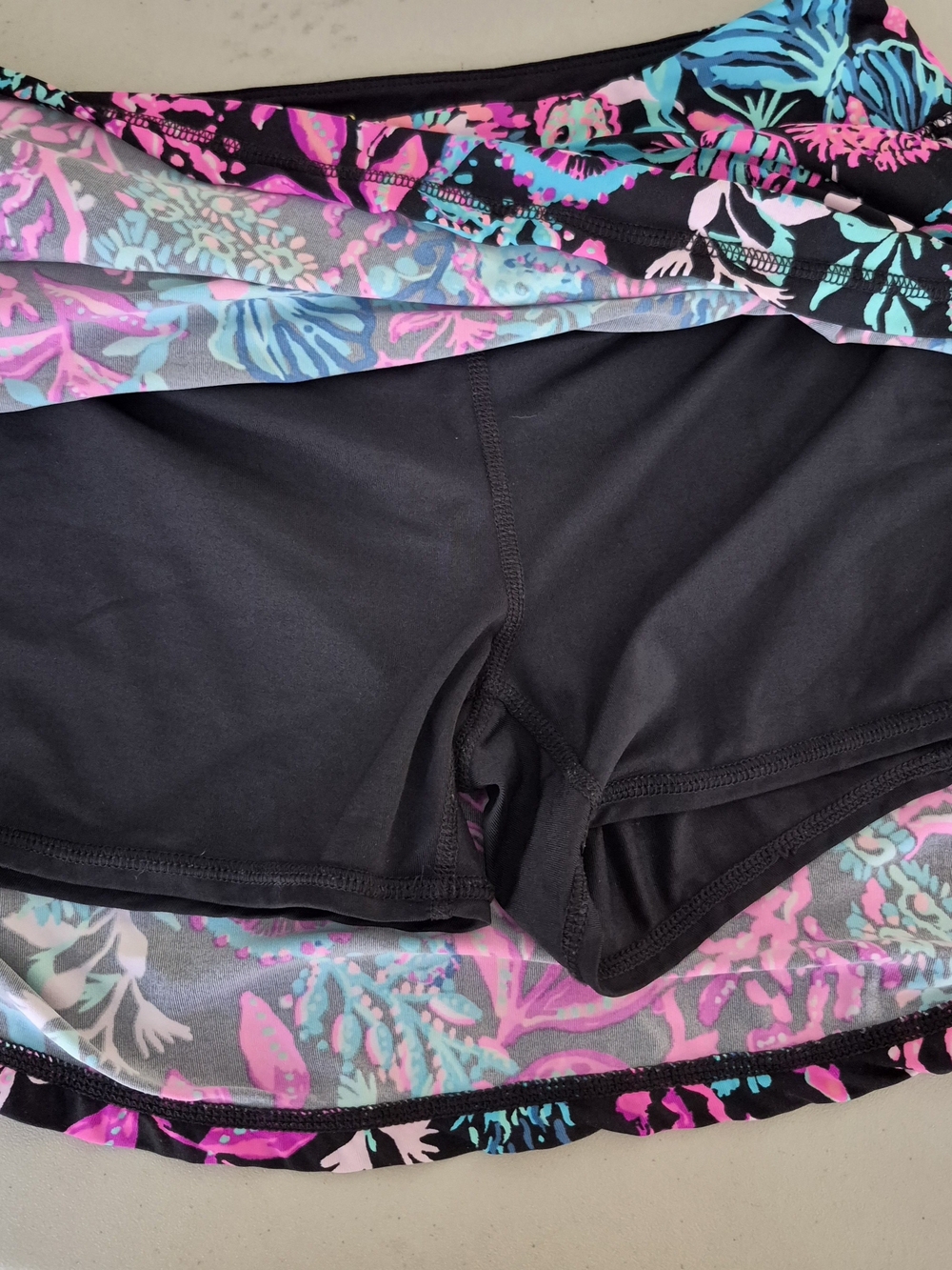 Lilly Pulitzer Luxletic Aila Skort UPF 50+ Twilight Coral Size S - Picture 9 of 15